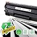 LINKYO Compatible Toner Cartridge Replacement for HP 78A CE278A (Black, 2-Pack)