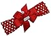 Baby Girl Felt Santa Hat Crochet Baby Headband