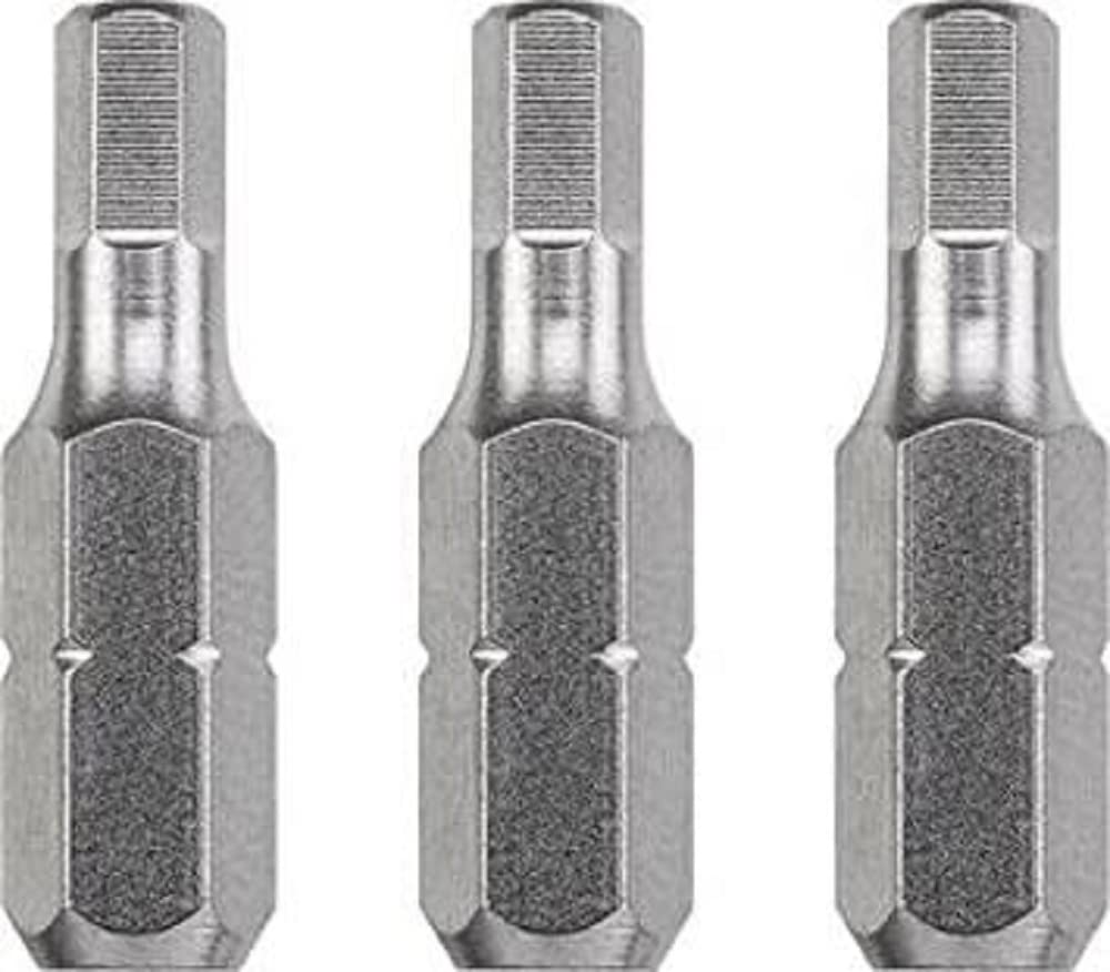 kwb 3 x 25mm Hex 4.0mm Industrial Steel Bits TQ60 Steel, ISO 1173, C 6.3 Drive