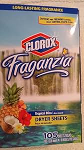 clorox scentiva dryer sheets