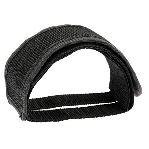 Feccile S-ports & Fit-ness Bike Pedal Toe Clip Bicycle Fixed Strap Road Mountain Cycling,2 Pcs - Thumbnail 2