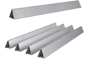 Shengyongh SS7536(5-Pack) 16GA 22.5" Stainless Steel Flavorizer Bar for Weber Spirit E310 E320, Spirit 700, Genesis Silver B & Silver C, Genesis Platinum B & C, Genesis Gold B & C for Weber 7536