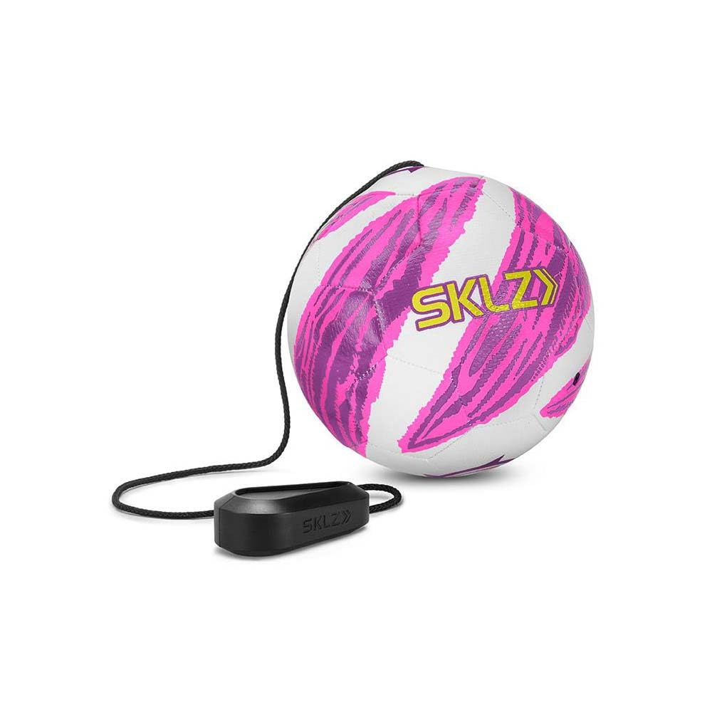 SKLZ Star-Kick Football Rebounder, Football Training Equipment, Kick Trainer, Pink, Size One Ball