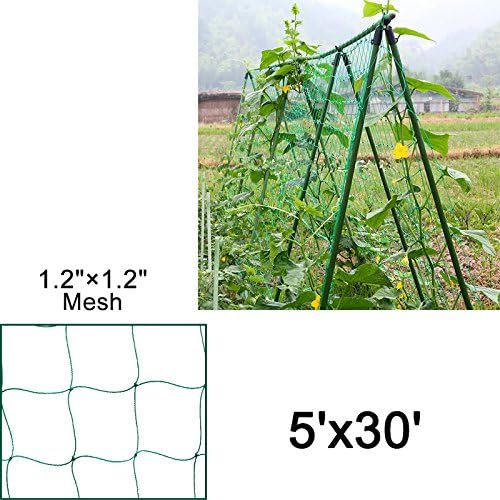 V Protek Poultry Netting for Chicken Sheep Goat Deer Netting Bird Netting Reusable Mesh Netting 5x30ft