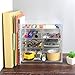 Ikee Design Acrylic Cosmetics Lipsticks Makeup Organizer Holder Box with 4 Removable Drawers, 10