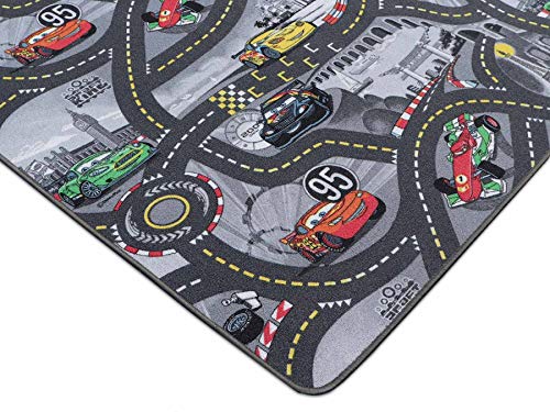 childrens rug car track