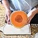 Silicone Stretch Lids by Archer - Set of 7 Reusable Clear Food Covers (inc XL 11 inch) - Stretch Each Lid to Cover Your Bowls, Cups, Plates, Containers, Tupperware, Pyrex - Microwave, Dishwasher Safe
