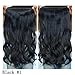 Secret Halo Hair Extensions Flip in Curly Wavy Hair Extension Synthetic Women Hairpieces 20
