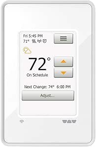 Schluter DITRA-HEAT-E-WiFi Thermostat DHERT104/BW - - Amazon.com