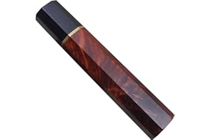 Octagonal Knife Handle DIY Replacement Knife Handle Japanese Style Knife Handle Wooden Chef Knife Handle Retro Knife Handle f
