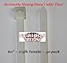 Serious Ties - Extra Heavy Duty Cable Ties (50, 60 Inch/175Lbs/Natural)