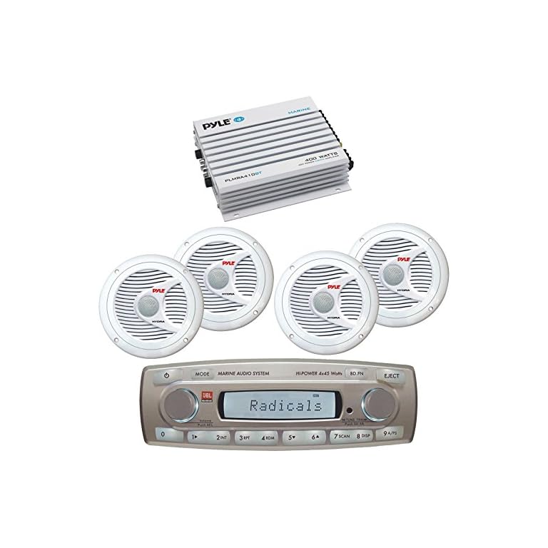 New JBL Marine Boat Yacht Receiver AM/FM Radio Stereo CD Player