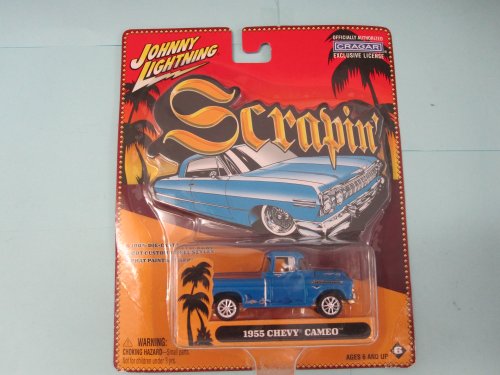 1955 Chevy Cameo Pickup Scrapin Johnny Lightning Diecast