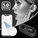 Wireless Earbuds Bluetooth 5.0 TWS Noise Cancelling Headphones with Wireless Charging Case Stereo Sound Headset with IPX7 Waterproof Built-in Mic for Driving/Work/Sports
