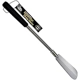 FootMatters Expander Shoe Horn Extra Long Handle Stainless Steel Twist to Lock Extends 16 to 31 inches