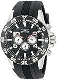 Invicta Men's 20375SYB Aviator Analog Display Swiss Quartz Black Watch