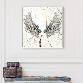 wall26 Floating Framed Canvas Wall Art for Living...