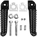 TCMT Black Rear Foot Pegs Motorcycle Footpeg Footrest Bracket Set For Yamaha YZF R1 2002 2003 2004 2005 2006 2007 2008 2009 2010 2011 2012 2013 2014