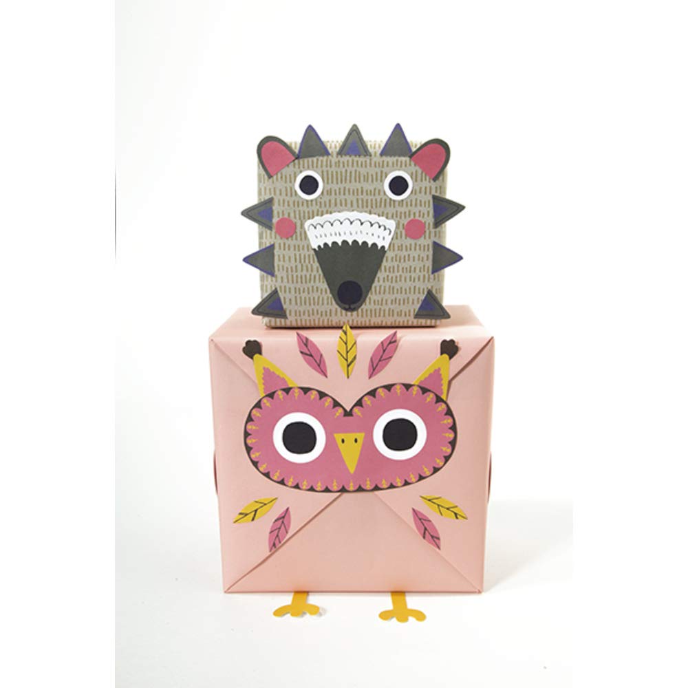 Clairefontaine - Ref 201887C - Shapes to Cut (Pack of 5 Sheets) - A4 (210 x 297mm) in Size - Cut Up the Sheets to Create Animal Faces to Stick on Presents