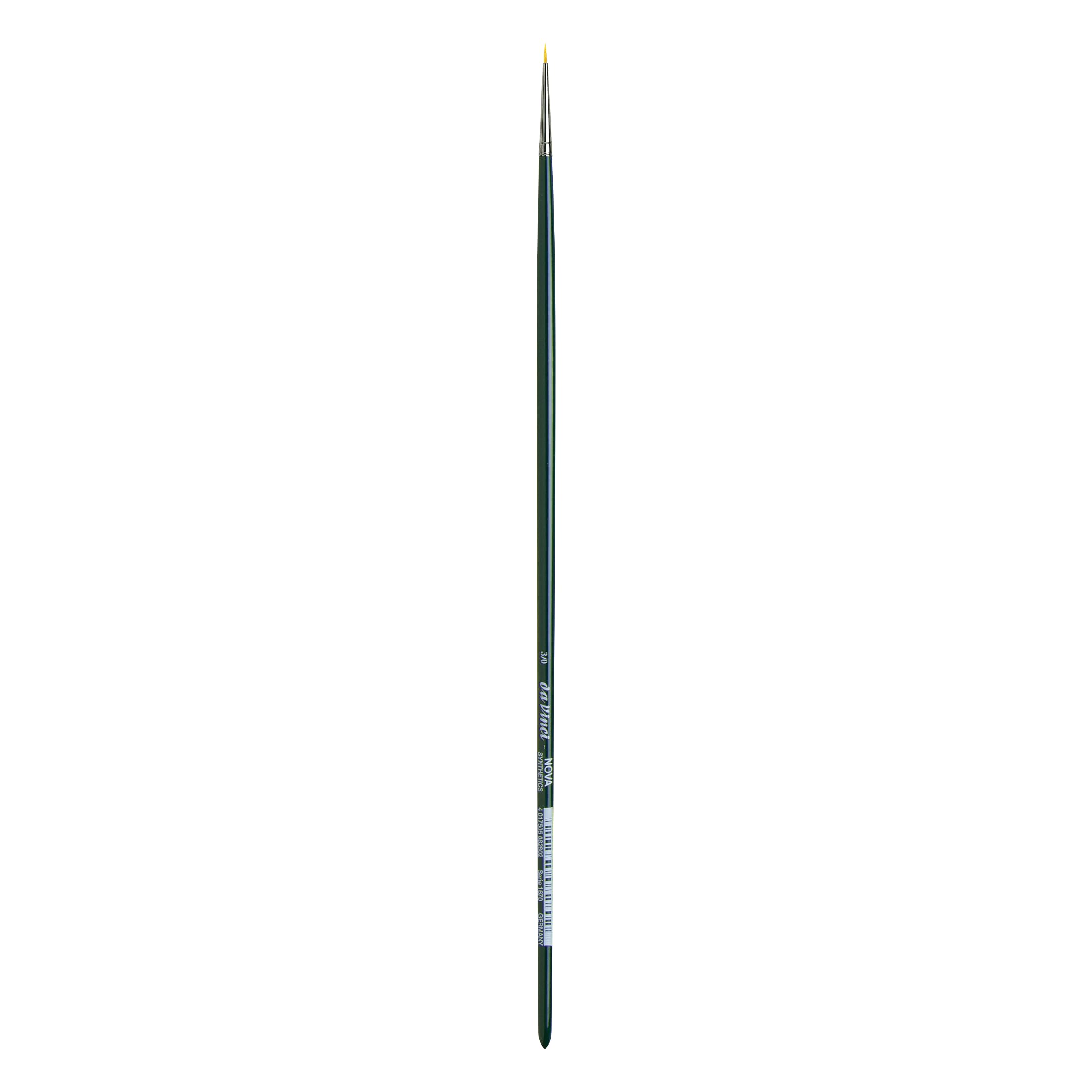 Da Vinci 1670 Series Oilpainting Brush, -3, Synthetic Fiber, Green, 28.8 x 0.11 x 30 cm