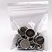 Dcatcher 24 PCS Bezel Pendant Trays Round Cabochon Settings Trays Pendant Blanks, 25mm Diameter, Antique Brass Colour