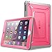 SUPCASE Beetle Defense Series for Apple iPad Mini with Retina Display (2nd Gen) Full-body Hybrid Protective Case with Built-in Screen Protector (Pink/Gray) - Dual Layer Design/Impact Resistant Bumper (Also Compatible with iPad Mini 1st Generation)