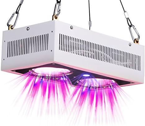 RECORDCENT LED Grow Light Dimmable Full Spectrum Heavy COB Reflector Indoor Grow Lights For Medicinal Marijuana Plants Veg and Flower In Greenhouse Tent Plant(Replaced 1000W HPS/EM Light),  400 W