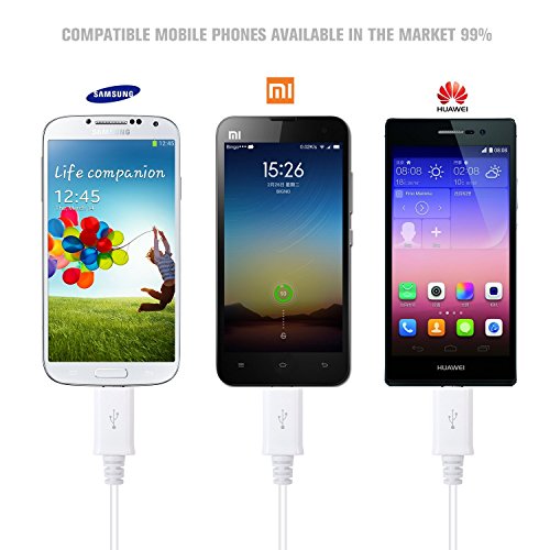 Samsung Galaxy Note 5 / 4 / Edge / 2 / S7 / S7 Edge / S6 / S6 Plus / S6 Edge / S4 / S3 Charging Cable noot products 6Ft / Feet USB 2.0 Micro USB Cable Data Sync and Charger Cable - Thumbnail 4