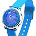 Better line Digital Kids Watch Band with Hourly Chime, Stopwatch, Daily Alarm & Calendar (Blue)