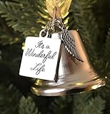 It's a Wonderful Life Inspired Christmas Angel Bell