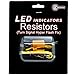 Krator Led Bulb Load Resistors Flash Turn Signal Fix Compatible with Honda Helix Ruckus Reflex Elite Silver Wing