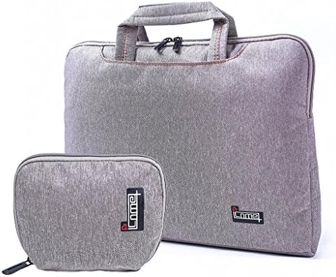 15.6 Inch Laptop Sleeve Case/Waterproof Neoprene Notebook Computer Pocket Tablet Briefcase Carrying Bag For ASUS Acer Lenovo Dell HP Toshiba Chromebook Computers Macbook Air (Gray)