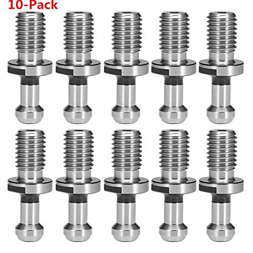 CAT40 Pull Stud Retention Knob Fits HAAS CAT 40 CNC Mitsubishi Toshiba Daewoo OKK Kitamura Kira Kia and More Others Replace#202-5925 (10-Pack)