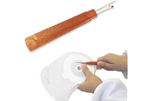 XKGD 1PCS Ostomy Bag Scissor - Stoma Pouch Shear Nursing Cutter 5inch with Blunt Round Tip for Colostomy Ileostomy Care (Traditional, Count, 1)