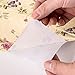 yazi Self Adhesive Drawer Liner Moisture Proof Shelf Paper,17x78 Inches,Vogue Peony