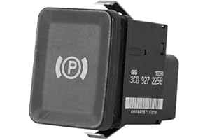 Keenso Car Parking Brakes Switch,Emergency Parking Brake Handbrake Button Switch for Passat 2005-2011