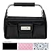 Everything Mary Black Deluxe Craft Storage Box - Organizer Bin for Tools, Crafts, Home, Garage, Make-Up, Desk, Nursery, Supplies Storage Bin with Metal Handle for Travel