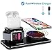 JOYEKY Charger Stand for iWatch Aluminum Alloy Charging Stand for Apple Watch 3 in 1 Fast Wireless Charging Pad Stand for iPhone Xs Max/Xs/XR/X/8/8 Plus APPL Watch Series 4/3/2/1/ AirPods