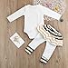 YOUNGER STAR Newborn Little Sister Baby Little Girls Skirts Leggings Pants Gifts Outfits Set