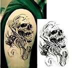 Man'Skull Pattern False Tattoo For Arm SB-1