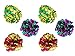 PETFAVORITES Original Mylar Crinkle Balls Cat Toys - 6 Pack