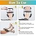 Benificer Hand Strengtheners 3 Pack Wrist Exerciser Arm Grip Workout Forearm Strengthener Finger Stretcher Home Gym Workout Equipment Increase Muscle Strength for Guitar Player, Rock Climbing Trainer