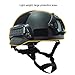 OneTigris Mich 2002 Action Version ABS tactical helmet for Airsoft paintball., black, Kopfumfang: 22 