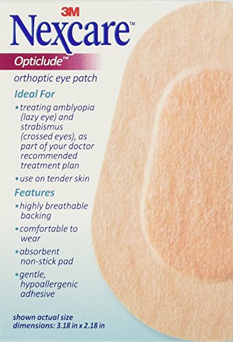 Nexcare Opticlude Orthoptic Eye Patches, Regular Size, 20 Count Boxes (Pack of 3) - //coolthings.us
