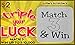 Pregnancy Announcement Lotto Replica Scratch Off Ticket Triple Your Luck Pregnancy Reveal Fake Lottery Ticket Baby Announcement Card (5 Cards) by Steply