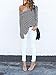 Womens Sexy Off The Shoulder Tops Long Sleeve Shirts Striped Juniors Casual Tops BlackStriped M