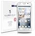 iLLumiShield - Huawei Ascend G510 Screen Protector Japanese Ultra Clear HD Film with Anti-Bubble and Anti-Fingerprint - High Quality (Invisible) LCD Shield - Lifetime Replacement Warranty - [3-Pack] OEM / Retail Packaging