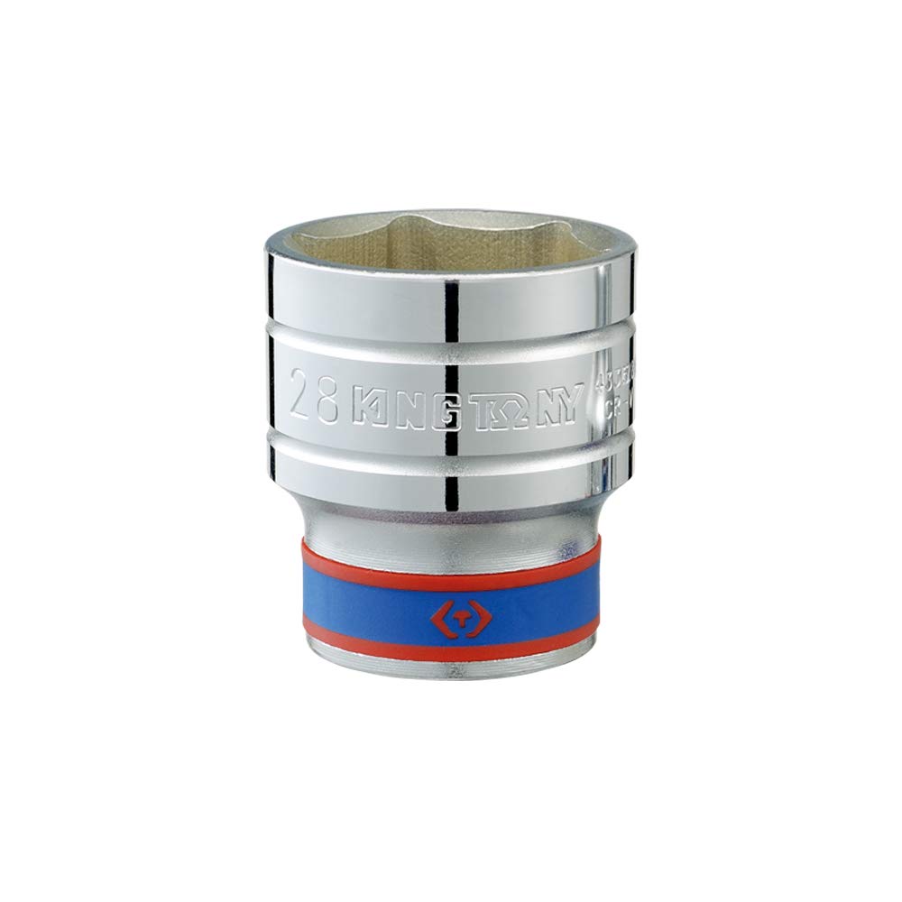 KING TONY 433546M 6-Point Socket, 46 mm, 1/2-inch Drive