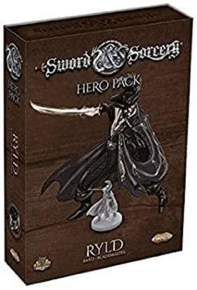 Ares Games, Sword & Sorcery - Ryld, Hero Expansion, Expert Game, Dungeon Crawler, 1-5 Players, From 13+ Years, 30+ Minutes, German