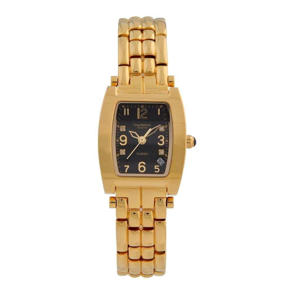 Krug-Baumen 1965DLG Ladies Tuxedo Diamond Watch